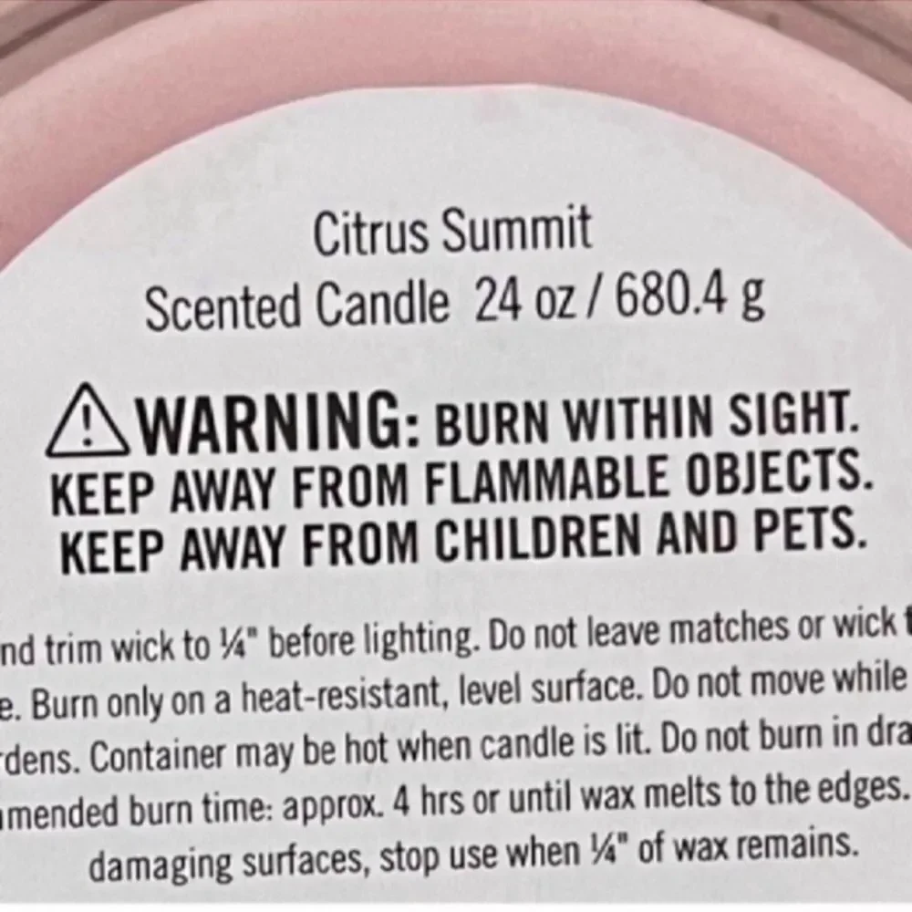 World's best mom candle citrus summit Scented 24 OZ Perfect for Mother’s Day